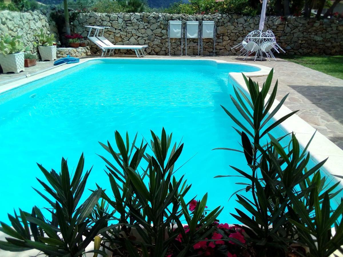 Villa Manzella Piscina Privata Чинизи Екстериор снимка