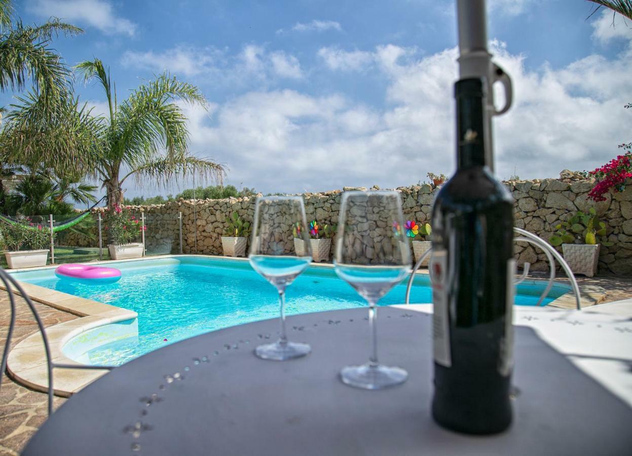 Villa Manzella Piscina Privata Чинизи Екстериор снимка